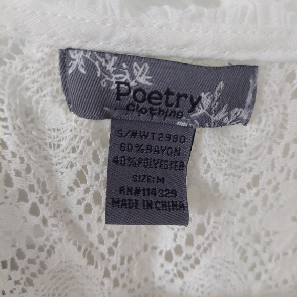 Lot of (3) Ruffled Tops/Blouses - Picture 2 of 5